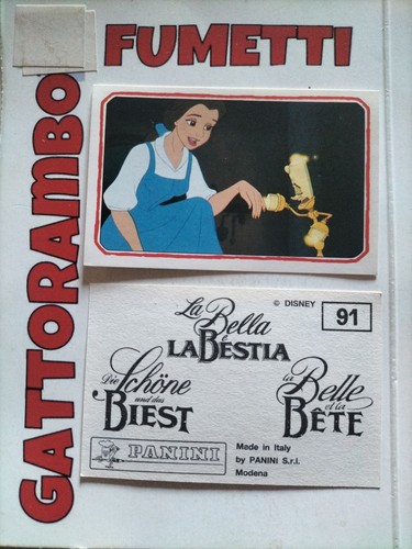 Figurine bella la bestia - la,