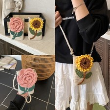 Borsa telefono girasole