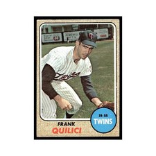 1968 Topps Baseball Card Frank