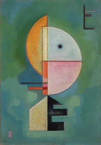Wassily kandinsky dipinto olio - kandinsky,