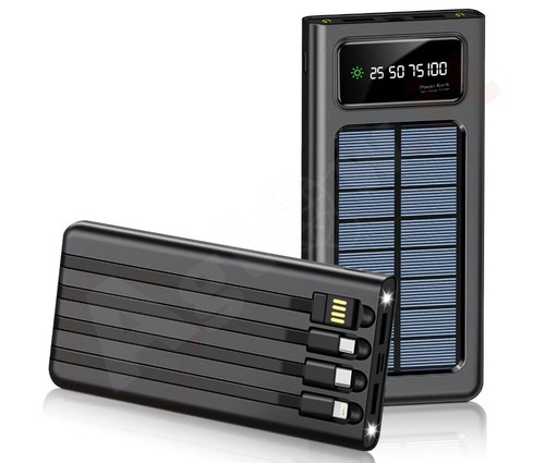 Power bank solare 15000mah - bank,