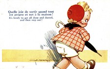 D. Tempest - Bambini, Children, Enfants - Ombrello, Umbrella - VG - T014