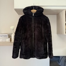 Cappotto peloso nero OVS