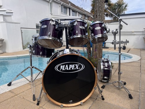 Mapex piece drum kit - 22",