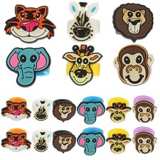  25pcs anello a tema animali della foresta anello animale colorato anelli grossi