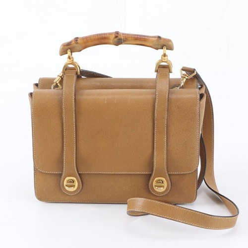 Borsa tracolla gucci bambù - tracolla,