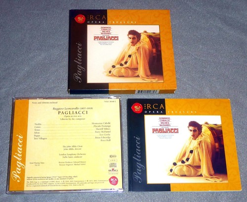 Pagliacci leoncavallo cd - leoncavallo,