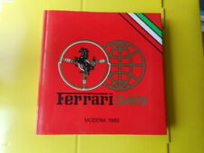 FERRARI DAYS book 1983  (107002)