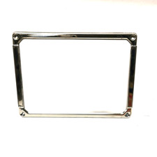 Cornice INOX porta targa