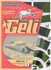 Kartonmodell Alpha Jet Jabo G