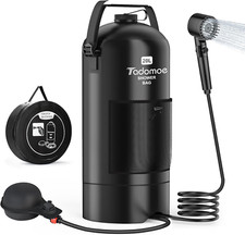 20L Doccia Da Campeggio Con Pompa Ad Aria a Pedale, Doccia Portatile Solare Bors