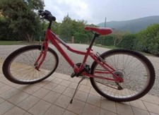 BICICLETTA mod. MOUNTAIN BIKE mis 24" donna col ROSA 