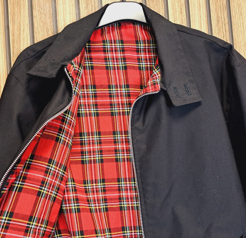 Giubbotto bomber uomo mod nero