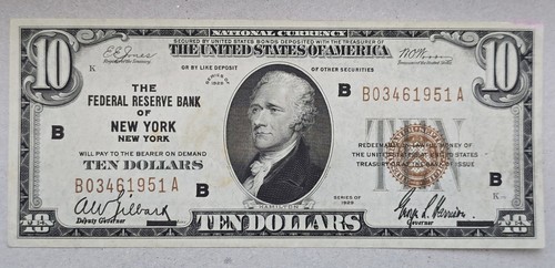 Banconota dollari stati - 10,