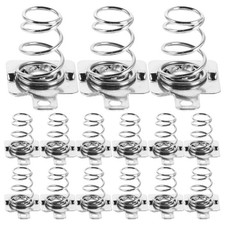  100 pezzi Contatti per batteria: molle per batteria AA Piastra di conversione