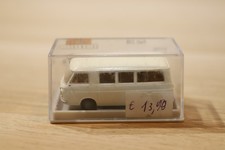 1x Brekina 34400 Fiat 238 bianco autobus, bus finestrino H0, 1:87
