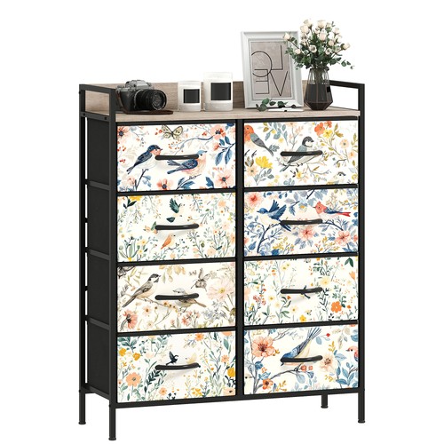 Homcom drawer chest - chest, of