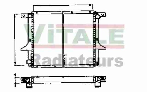 Radiatore acqua renault trucks - acqua,
