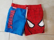 Lotto 1456 costume bimbo bambino mare piscina SPIDERMAN 3/4 anni
