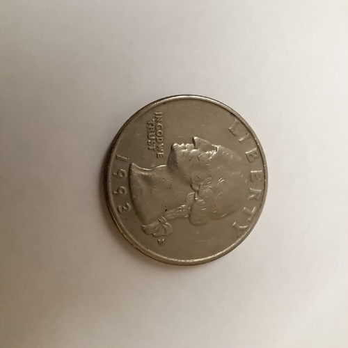Moneta dollaro 1993 - 1/4,