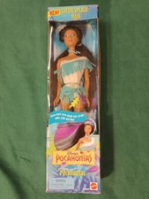 Pocahontas Mattel Bambola Vintage 1995 Originale Nuova Sigillata n.14864