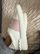 Scarpe da ginnastica Valentino Garavani Rockstud aperte in pelle taglia UK 3 nuove ORIGINALI #936