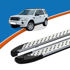 Pedane Adatte Per Land Rover Freelander Anno 10/2006-10/2014 SOMA Silb