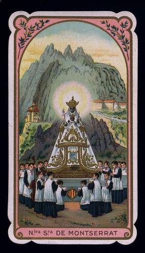 Antico santino cromo - cromo-holy, card