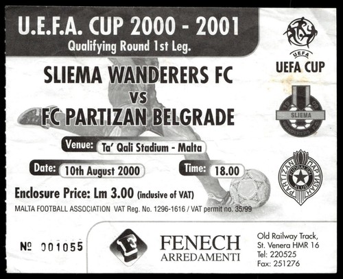 Biglietto 2000 sliema - biglietto,