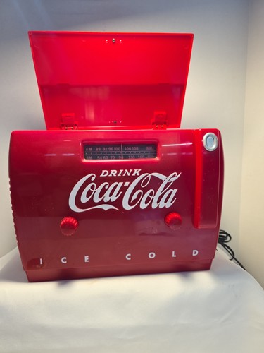Coca cola cooler radio fm - cooler, am/fm