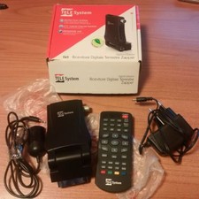 RICEVITORE DIGITALE TERRESTRE ZAPPER TELE SYSTEM TS6003 STEALTH NERO COMPLETO