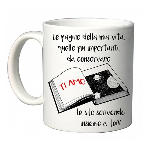 Tazza amore libro pagine san - amore,