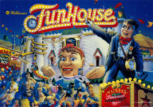 Williams funhouse flipper next - flipper,