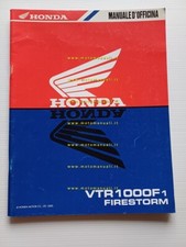 Honda VTR 1000 Firestorm VARIANTI 2000 manuale officina ITALIANO originale