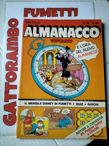 Almanacco topolino 304 - topolino, n.