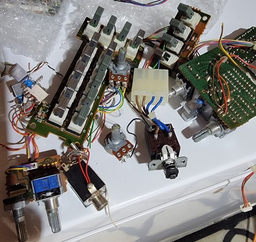 Pcb pannello frontale icom - pcb, da