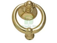 1PZ BATTENTE RING IN OTTONE