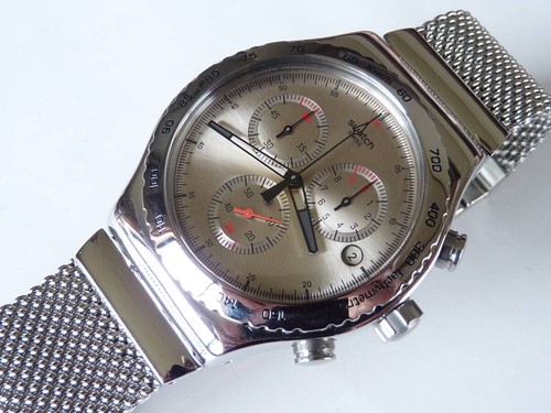 Swatch irony chrono silverish - irony,