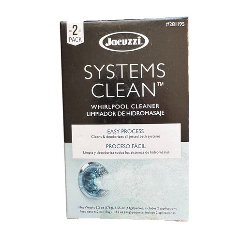 Jacuzzi systems clean - jacuzzi,