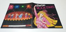 BARBIE ROCK STARS: ALBUM NON COMPLETO CON 6 FIGURINE GIA' ATTACCATE PANINI 1988