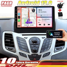 Autoradio 9" Android 13 GPS Carplay per Ford Fiesta MK6 anno 08-16 SWC WIFI DAB+
