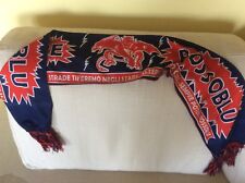 SCIARPA CALCIO IN RASO ULTRA' ULTRAS TIFOSI STADIO TARANTO POTERE ROSSOBLU