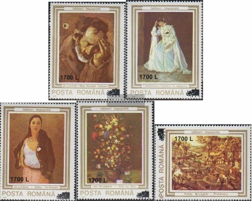 Romania 5482 5486 - romania, (completa