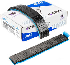 Edgy Slim - 50 Strisce Di Pesi Di Bilanciamento 60 G, 12 X 5 G, in Acciaio Zinca