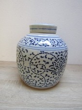 antica porcellana primi XX secolo vaso per zenzero Cina dinastia Qing