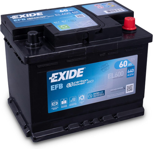 027 efb auto batteria 60ah - efb,
