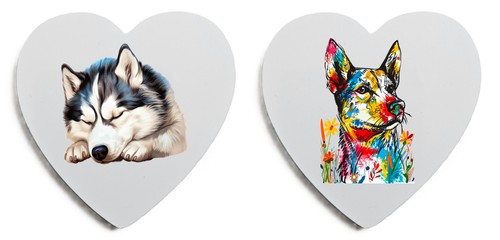 Calamita frigo siberian - calamita, husky