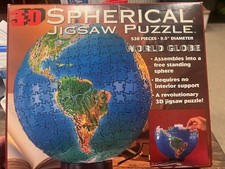 Puzzle sferico 3D globo