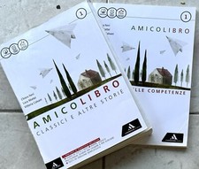 Amico Libro 1 + Quaderno Delle Competenze 1 Libri Scuola Media [Metà Prezzo]