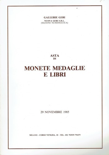 Catalogo cura monete - a, cura..monete
